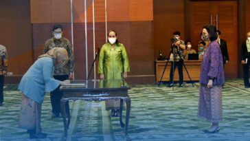 Pelantikan Pejabat Kementrian Keuangan