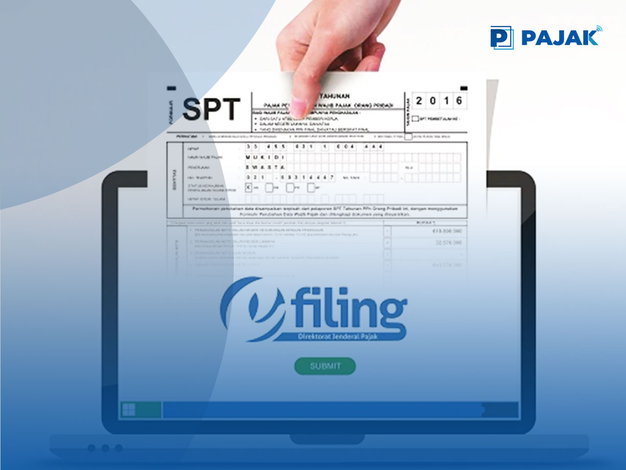 Cara Mengisi Laporan SPT Tahunan Online eFiling