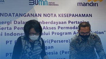 Sinergi Bank Mandiri dan PT Pupuk Indonesia Dalam Penyediaan Moda