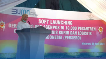 Galakkan Ekonomi Kerakyatan, PT Pos Gandeng Pesantren