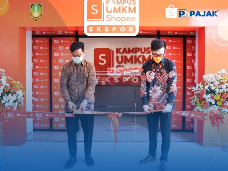 Gibran Resmikan Kampus UMKM Shopee Ekspor di Solo