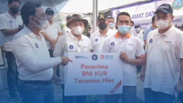 BNI Salurkan KUR ke UMKM Tanaman Hias
