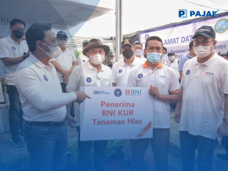 BNI Salurkan KUR ke UMKM Tanaman Hias