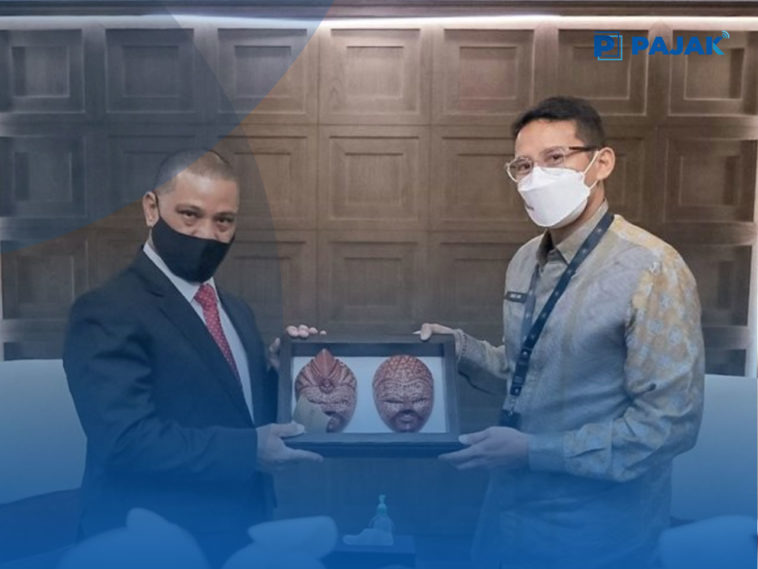 Menparekraf Sandiaga Salahuddin Uno Duta Besar RI untuk Qatar Bahas Peluang Parekraf