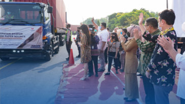 Wamendag Lepas Ekspor 130 Ton Tisu Ke Lima Negara