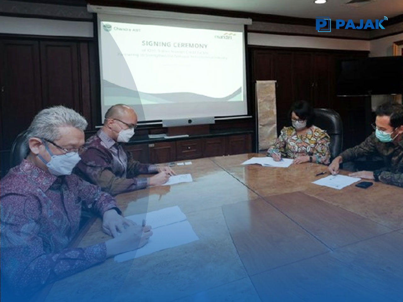 PT Chandra Asri-Bank Mandiri Tandatangani Fasilitas Kredit