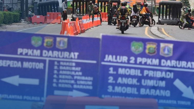 IHSG Turun 35,85 poin di Tengah PPKM Level 4