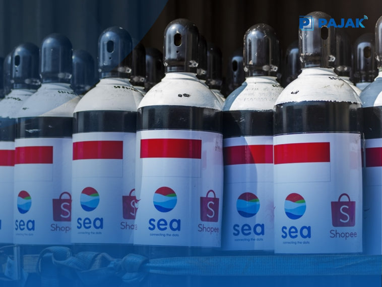 Sea Group Serahkan Bantuan Tabung Oksigen dan Vaksin