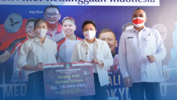Greysia dan Apriyani Dibebaskan Bayar PPB Seumur Hidup