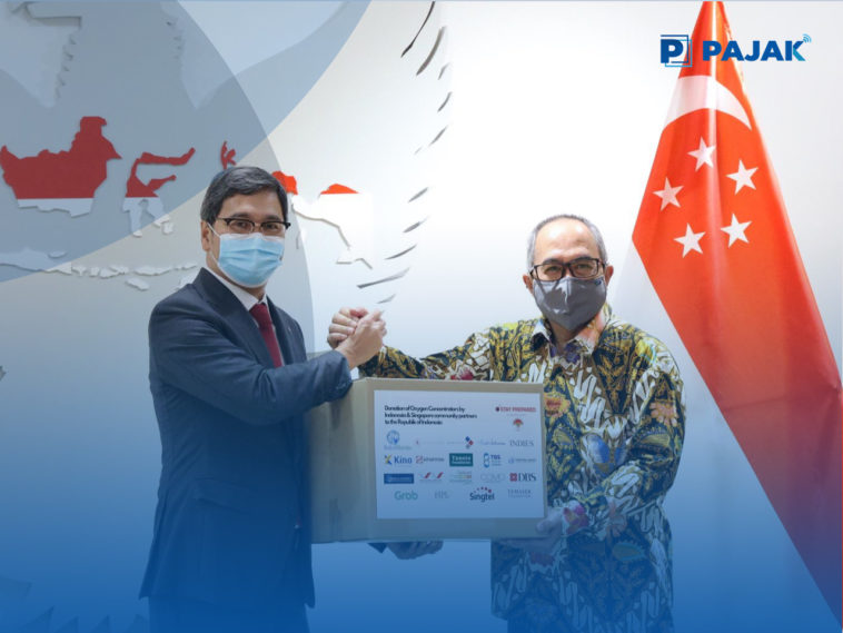 Perusahaan RI-Singapura Berikan Konsentrator Oksigen