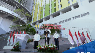 Jokowi Resmikan Rusun Pasar Rumput Senilai Rp 970 M
