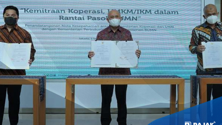 Koperasi UMKM IKM Terhubung Rantai Pasok Global