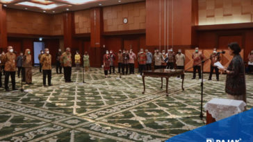 Menkeu Resmi Melantik Staf Ahli dan Direktur di Kemenkeu