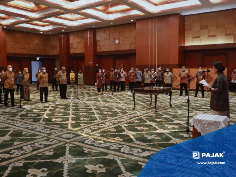 Menkeu Resmi Melantik Staf Ahli dan Direktur di Kemenkeu