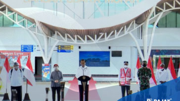 Jokowi Resmikan Terminal Baru Bandara Mopah Merauke