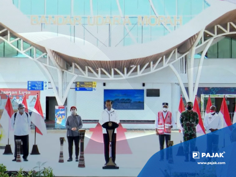 Jokowi Resmikan Terminal Baru Bandara Mopah Merauke