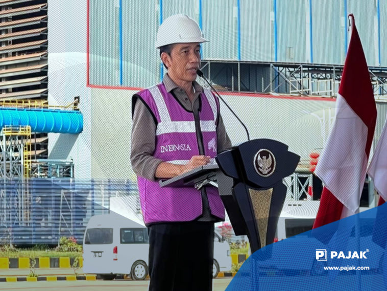 Jokowi Resmikan Smelter Nikel Milik GNI di Konawe