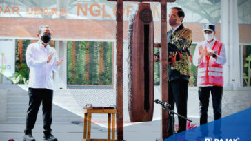 Jokowi Hadiri Peresmian Bandara Ngloram di Blora