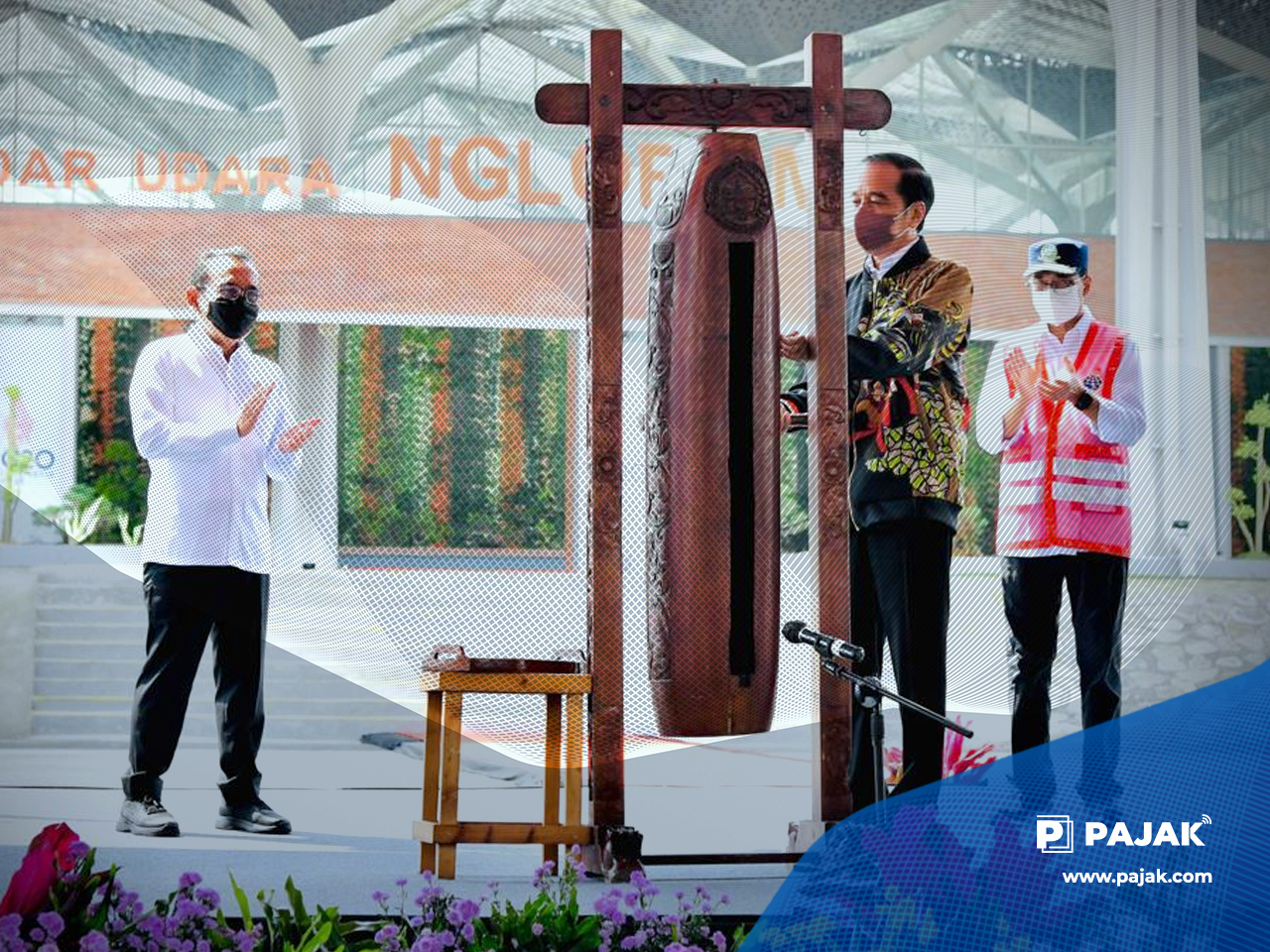 Jokowi Hadiri Peresmian Bandara Ngloram di Blora