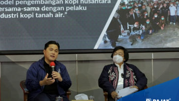 Erick Thohir Bentuk PMO Kopi Nusantara