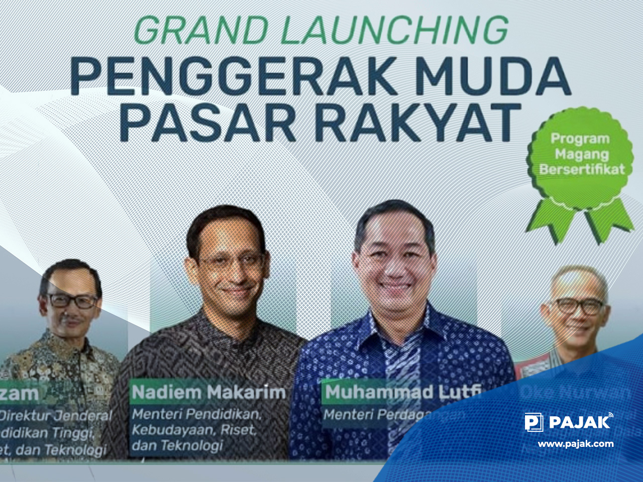 Pemerintah Luncurkan Penggerak Muda Pasar Rakyat