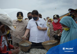 Menko Airlangga Tingkatkan Kualitas Pengolahan Ikan Asin