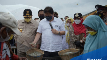 Menko Airlangga Tingkatkan Kualitas Pengolahan Ikan Asin