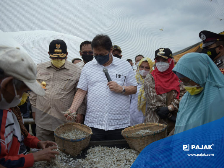 Menko Airlangga Tingkatkan Kualitas Pengolahan Ikan Asin