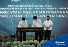 KemenkopUKM dan PBNU Tanda Tangani MoU Santri