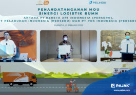 Tiga BUMN Sepakat Lakukan Kerja Sama Layanan Logistik