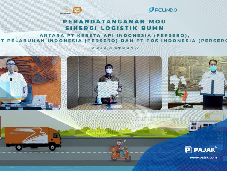 Tiga BUMN Sepakat Lakukan Kerja Sama Layanan Logistik