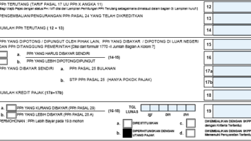 SPT Tahunan PPh Lebih Bayar