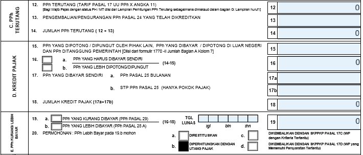 SPT Tahunan PPh Lebih Bayar