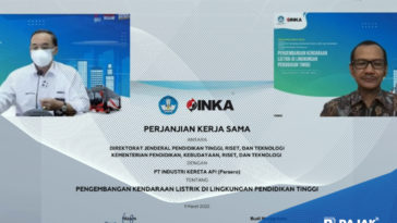 INKA-Dikti Ristek Sepakat Kembangkan Kendaraan Listrik