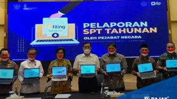 Pejabat Negara Kompak Lapor SPT Tahunan Lewat e-Filing