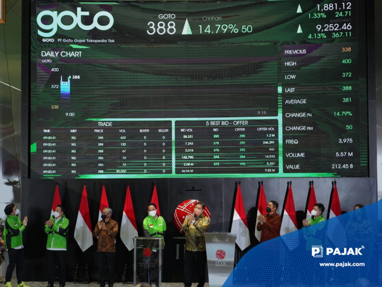 Decacorn GoTo Resmi Melantai