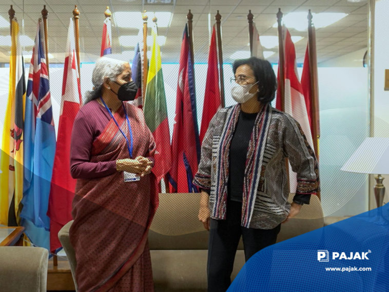 Sri Mulyani dan Menkeu India