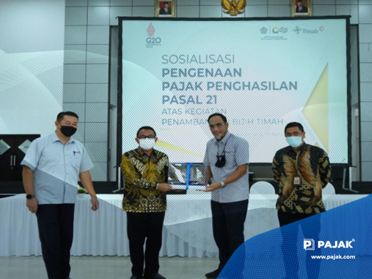 PT Timah Tbk Setor Perpajakan