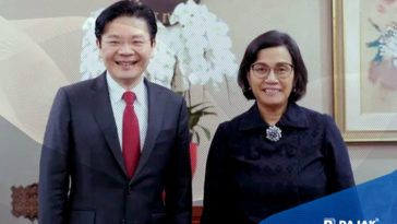 Sri Mulyani dan Menkeu Singapura
