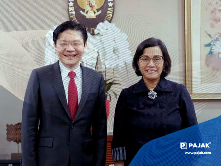 Sri Mulyani dan Menkeu Singapura