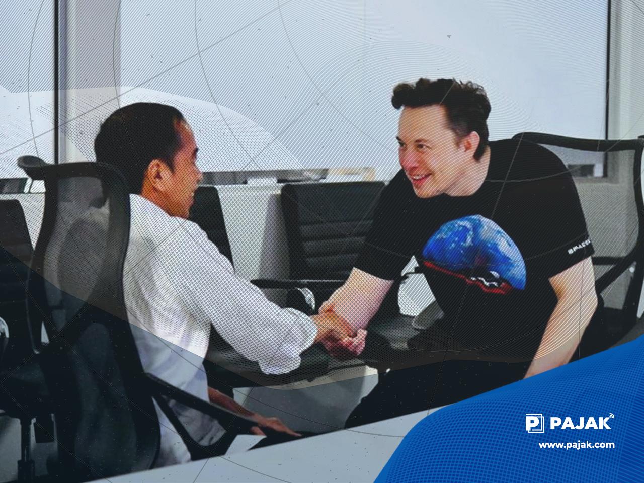 Jokowi Bertemu Elon Musk