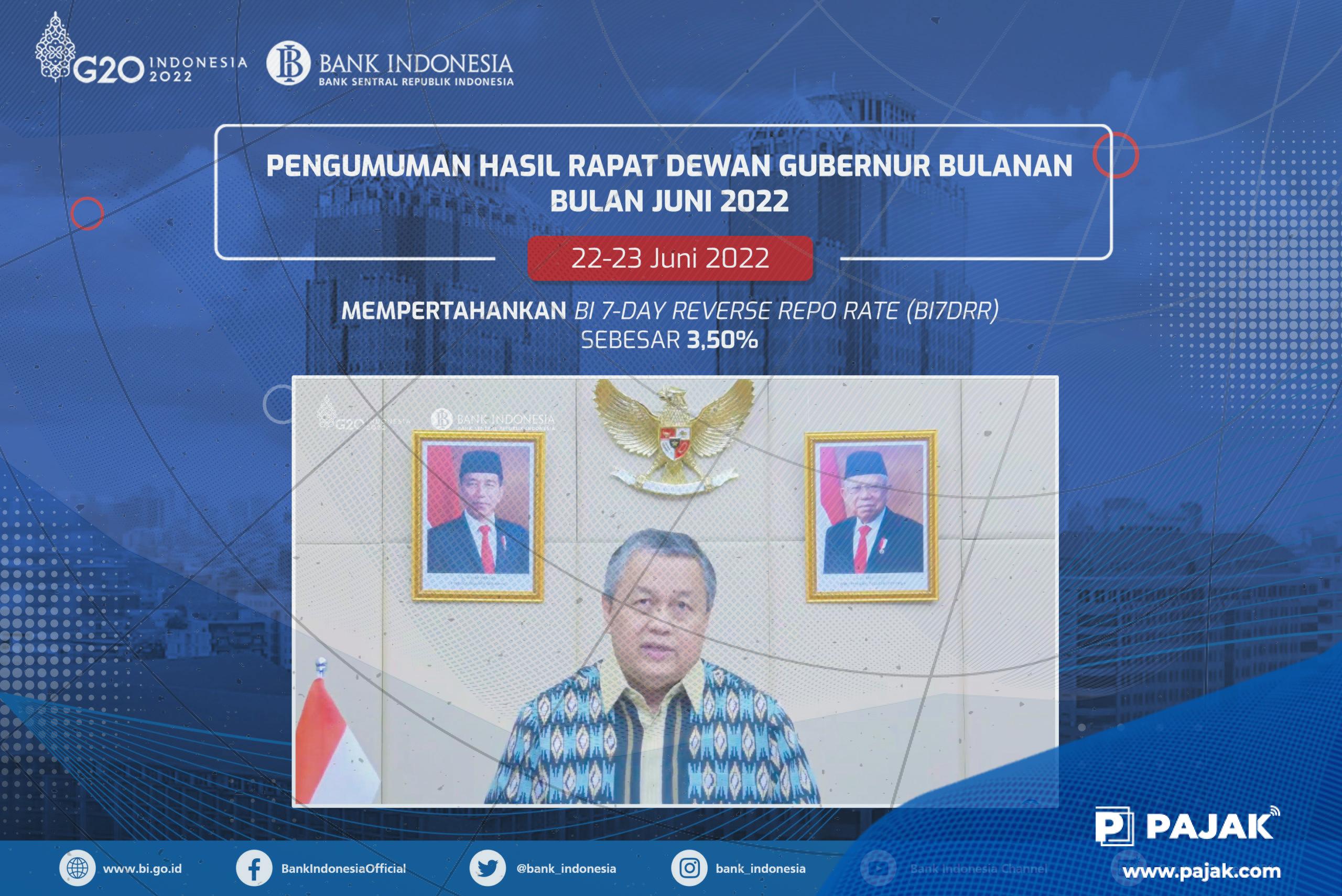BI Kembali Tahan Suku bunga