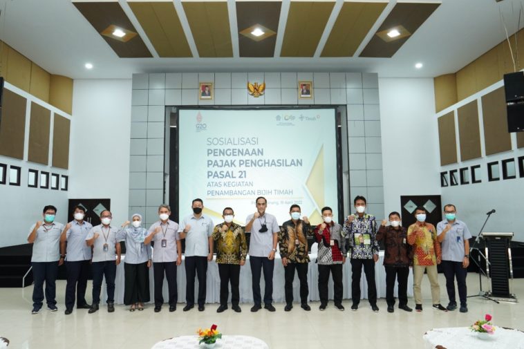 PT Timah Setor Pajak