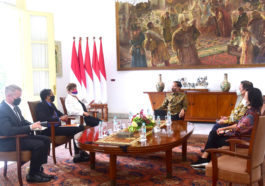 Pertemuan Jokowi dan Delegasi IMF