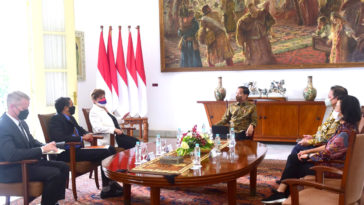 Pertemuan Jokowi dan Delegasi IMF