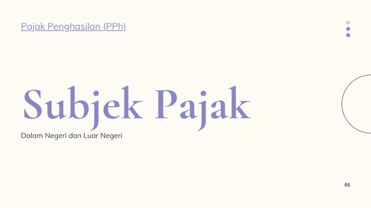 Subjek Pajak