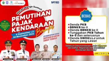 Program Pemutihan PKB di Sumut