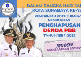 Pemkot Surabaya Hapus Sanksi Administrasi PBB