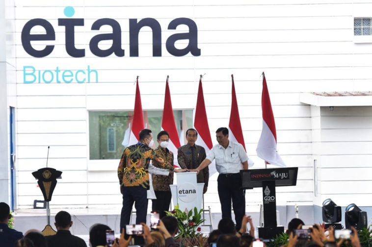 Jokowi Resmikan Pabrik Vaksin