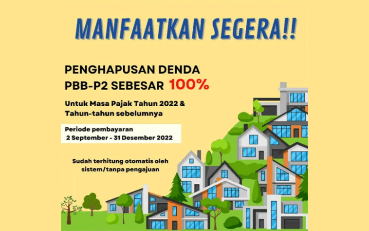 Pemkab Tegal Bebaskan Denda PBB